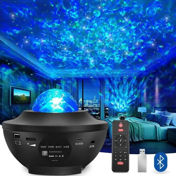 Proyector Lampara De Galaxia Estrellas